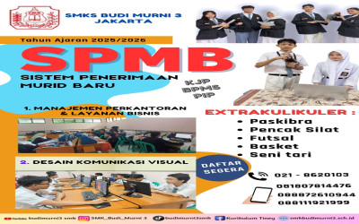 SPMB SMK Budi Murni 3 Jakarta_2025